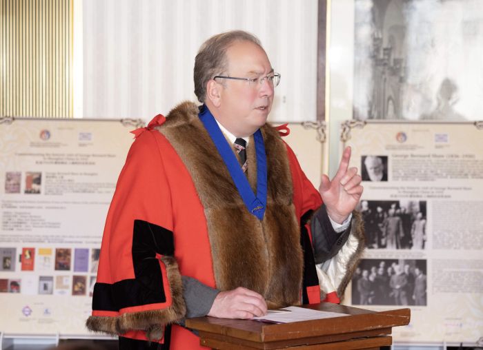 庆祝萧伯纳获诺奖百年及访华纪念活动首次在伦敦成功举办